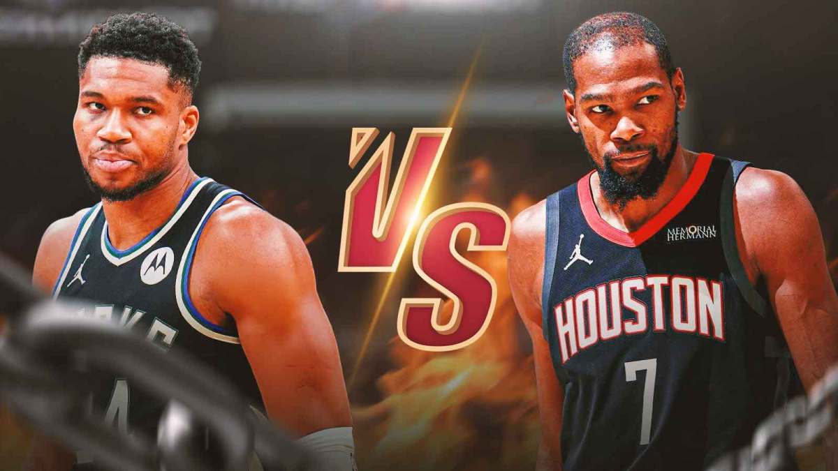 Giannis Antetokoumpo and Kevin Durant