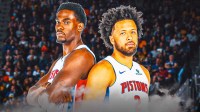 Pistons' Cade Cunningham, Jalen Duren