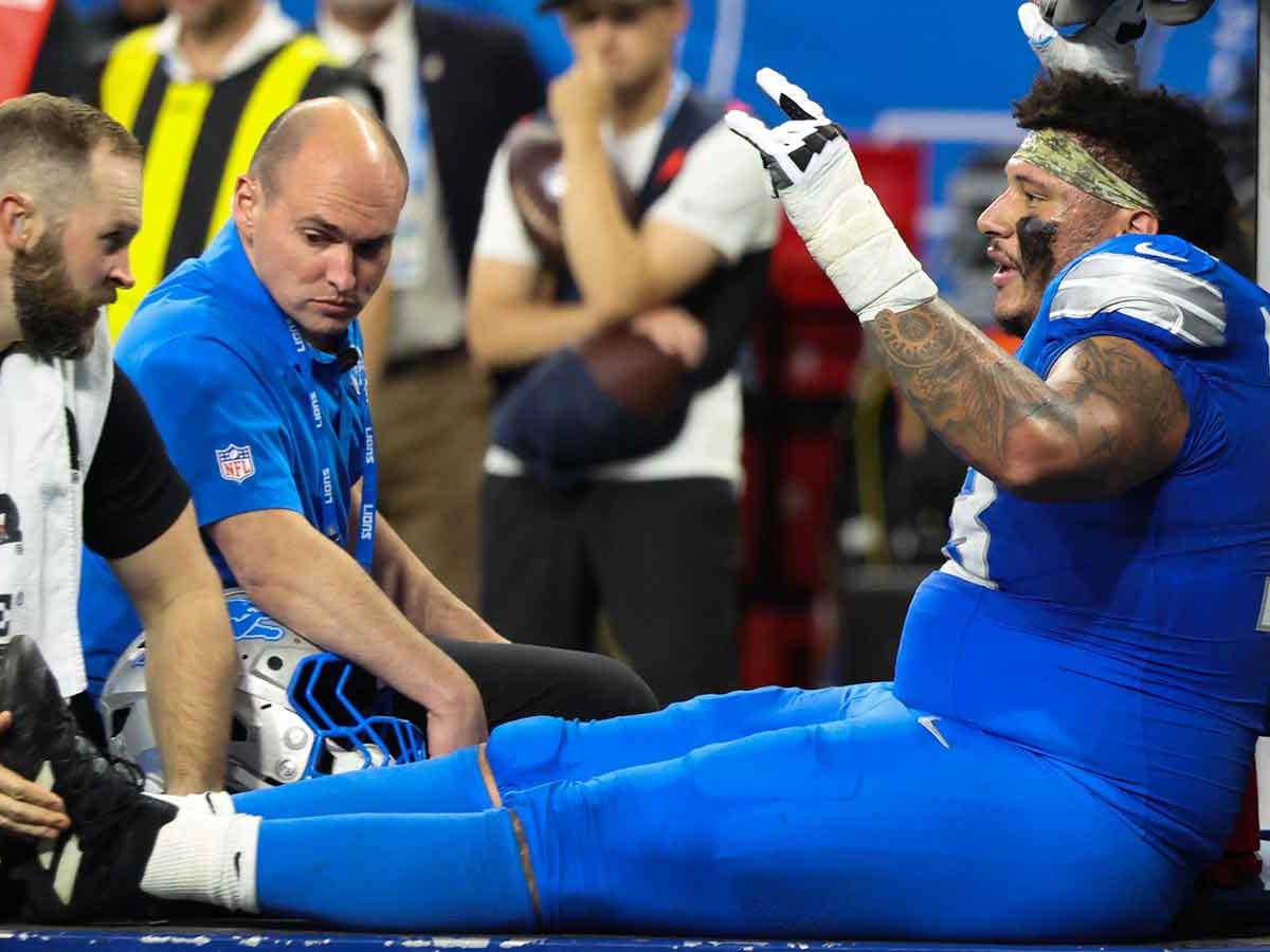 Lions news: Dan Campbell teases O-Line trade after Christian Mahogany injury