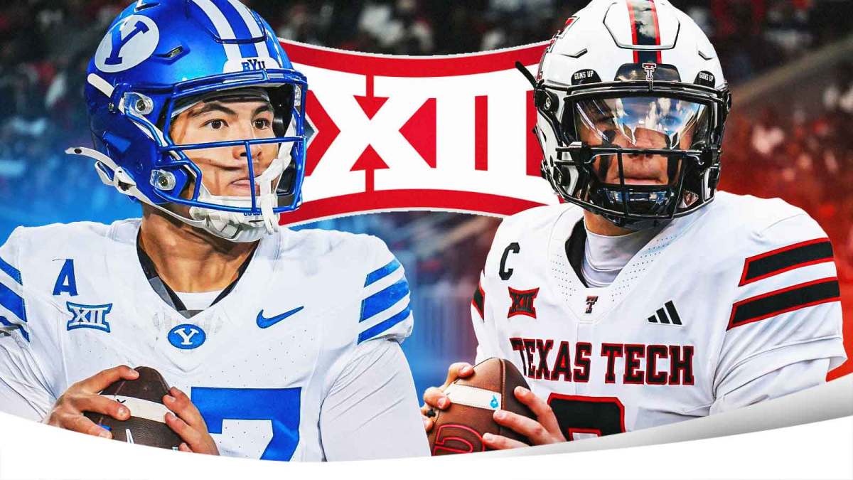 Bear Bachmeier (BYU) and Behren Morton (Texas Tech) could face off in the Big 12 title game.