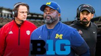 Indiana HC Curt Cignetti, Michigan HC Sherrone Moore and Ohio State HC Ryan Day all lead huge conference games this week.