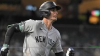 New York Yankees outfielder Cody Bellinger (35) rounds the bases after hitting a two-run home run against the Minnesota Twins during the ninth inning at Target Field.