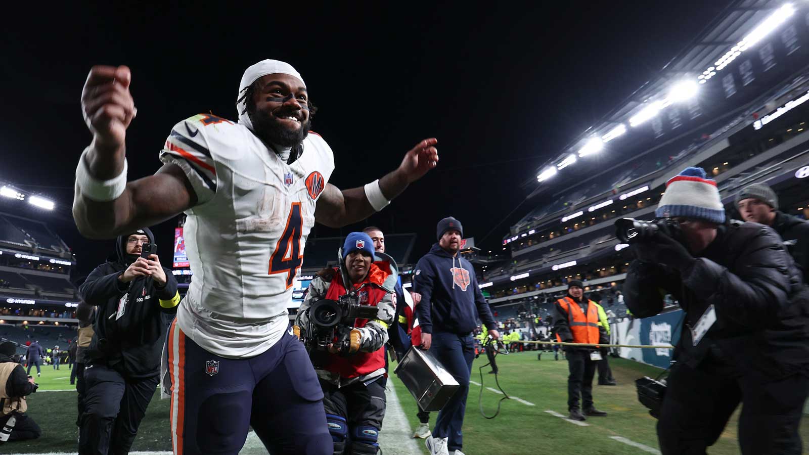D’Andre Swift gets real on message sent by Bears after Eagles win