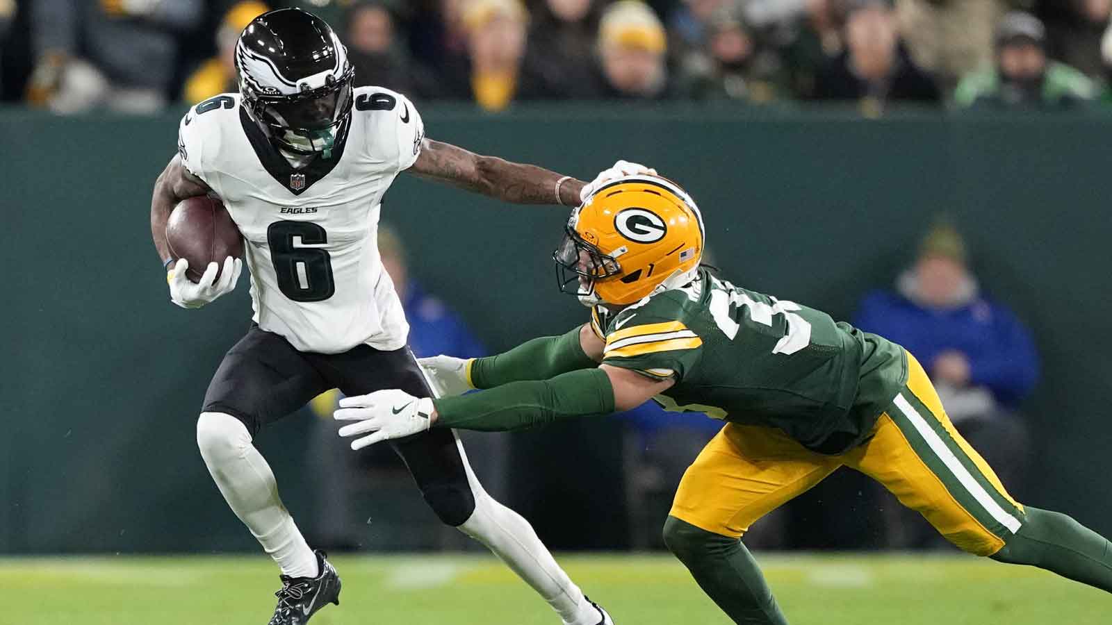 Eagles’ DeVonta Smith welcomes ‘haters’ for a very unique reason