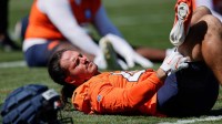 Denver Broncos linebacker Alex Singleton (49) during Denver Broncos Training Camp.