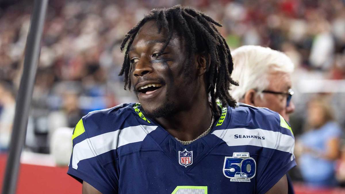 Seattle Seahawks cornerback Derion Kendrick (1) against the Arizona Cardinals at State Farm Stadium.