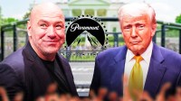 paramount, donald trump, dana white