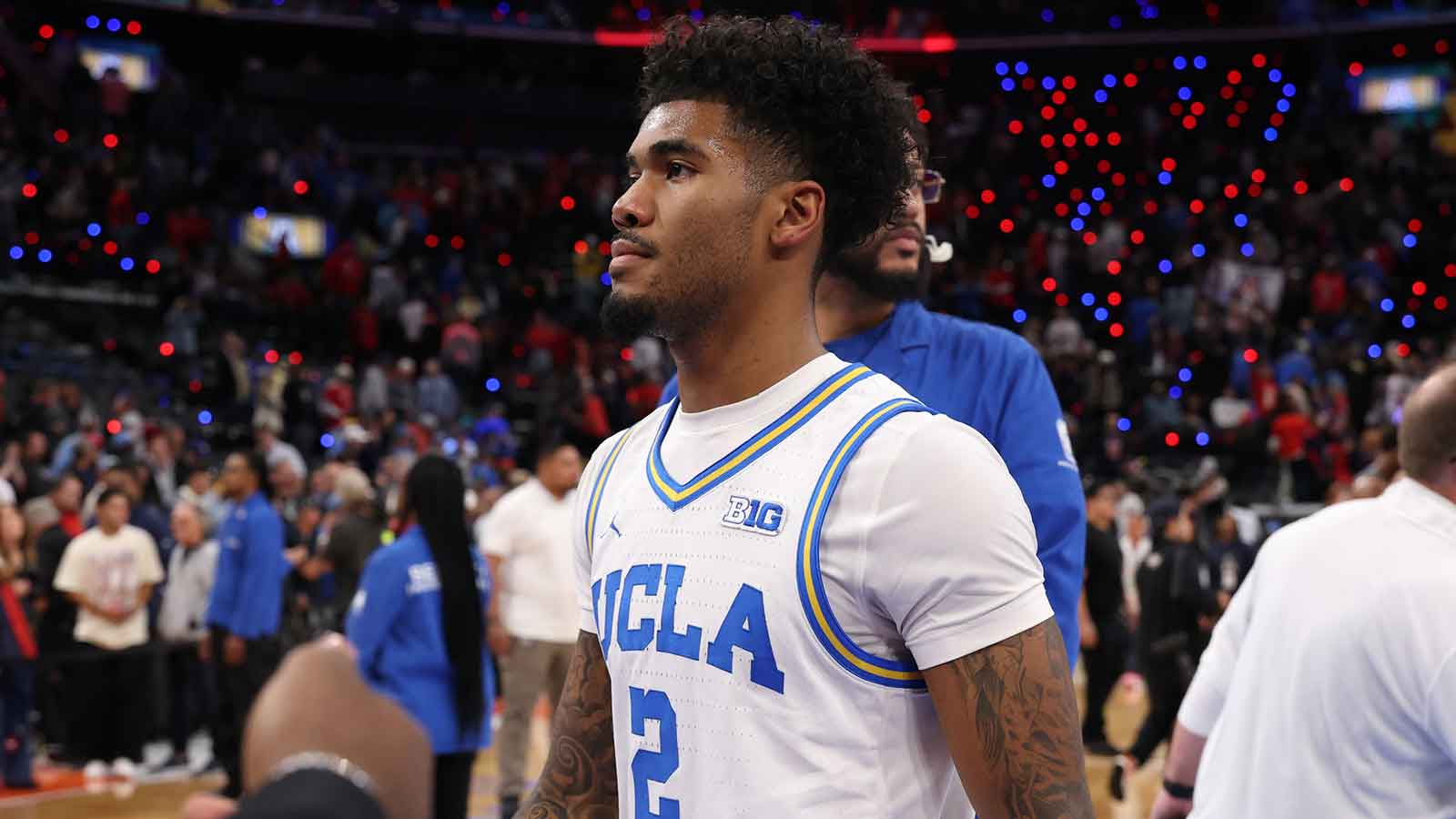 UCLA basketball star Donovan Dent leaves Cal game with lower leg injury