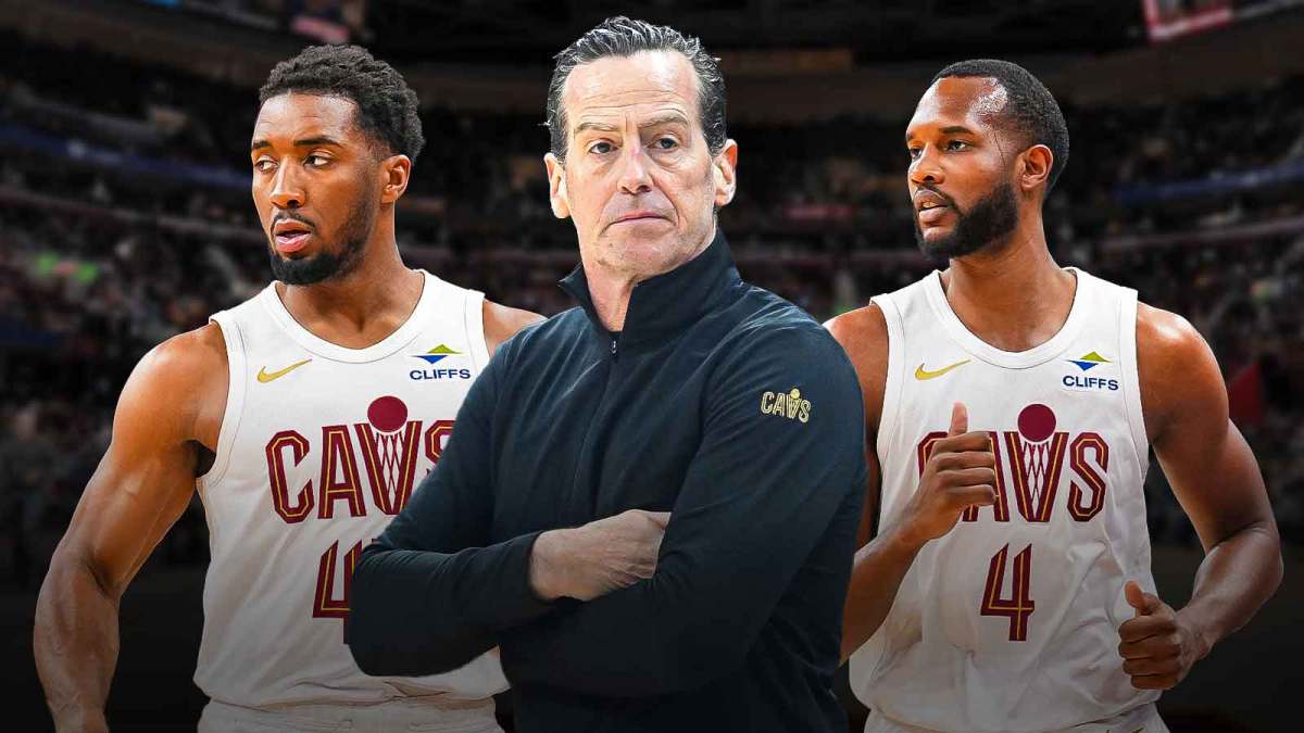 The Cleveland Cavaliers have a "different" identity right now, and Donovan Mitchell is looking forward with last season in the rearview.