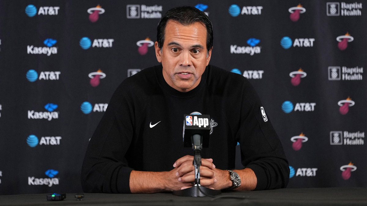 Miami Heat head coach Erik Spoelstra.