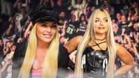 Former WWE star Mandy Rose and Liv Morgan, who got into a fight.