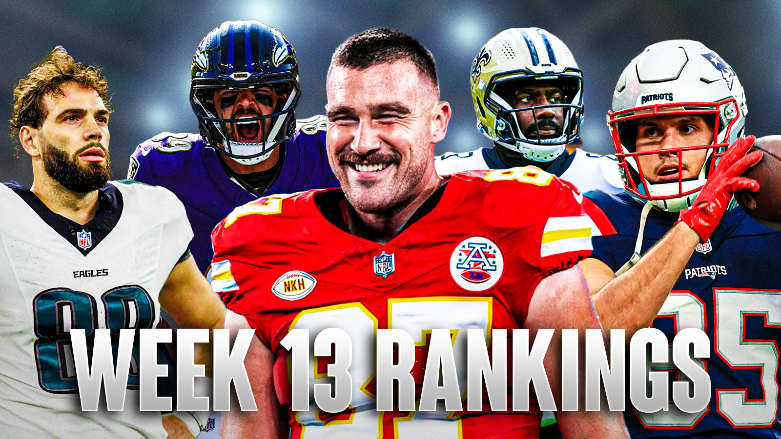 Fantasy Football Tight End Rankings: Week 13