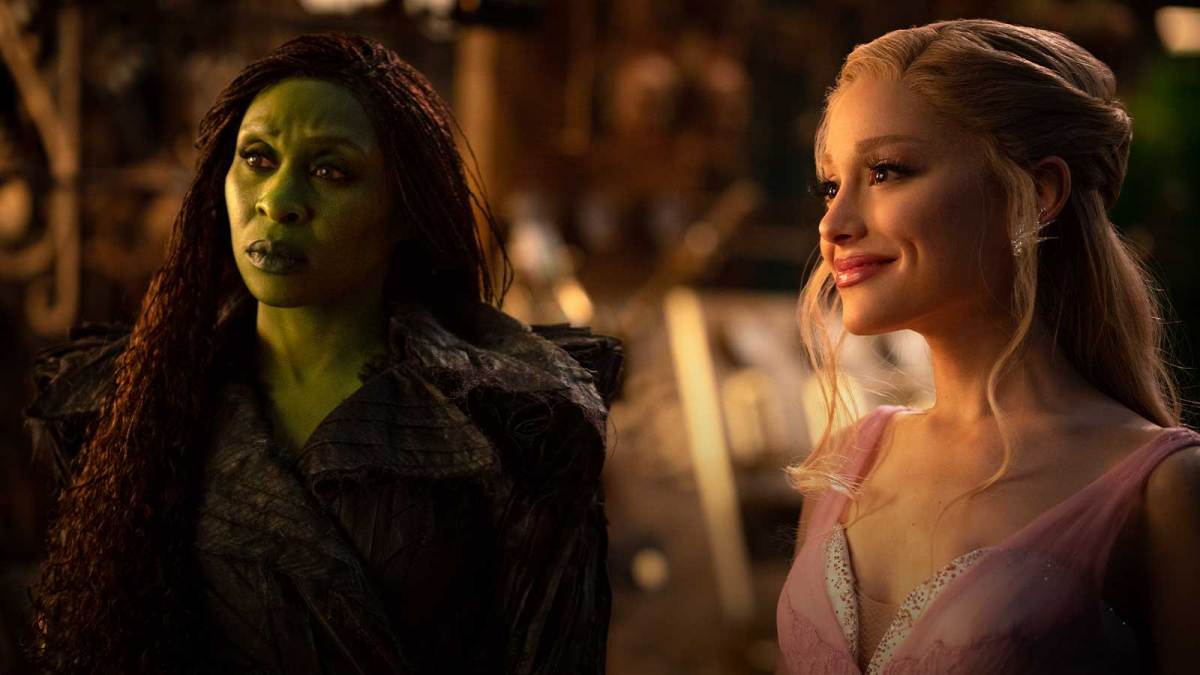 Cynthia Erivo and Ariana Grande-Butera in the new movie Wicked: For Good.