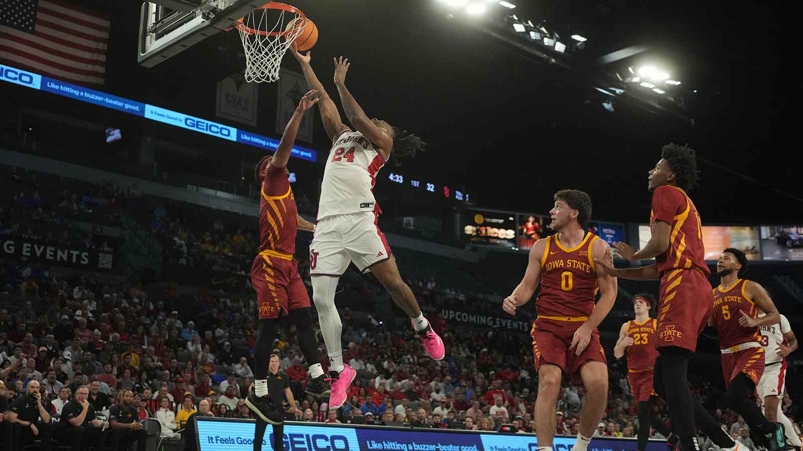 Iowa State basketball’s thrilling win over St. John’s marred by Tamin Lipsey injury