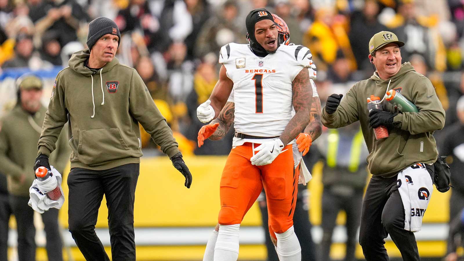 Video shows Bengals’ Ja’Marr Chase spit on Jalen Ramsey before star DB’s ejection