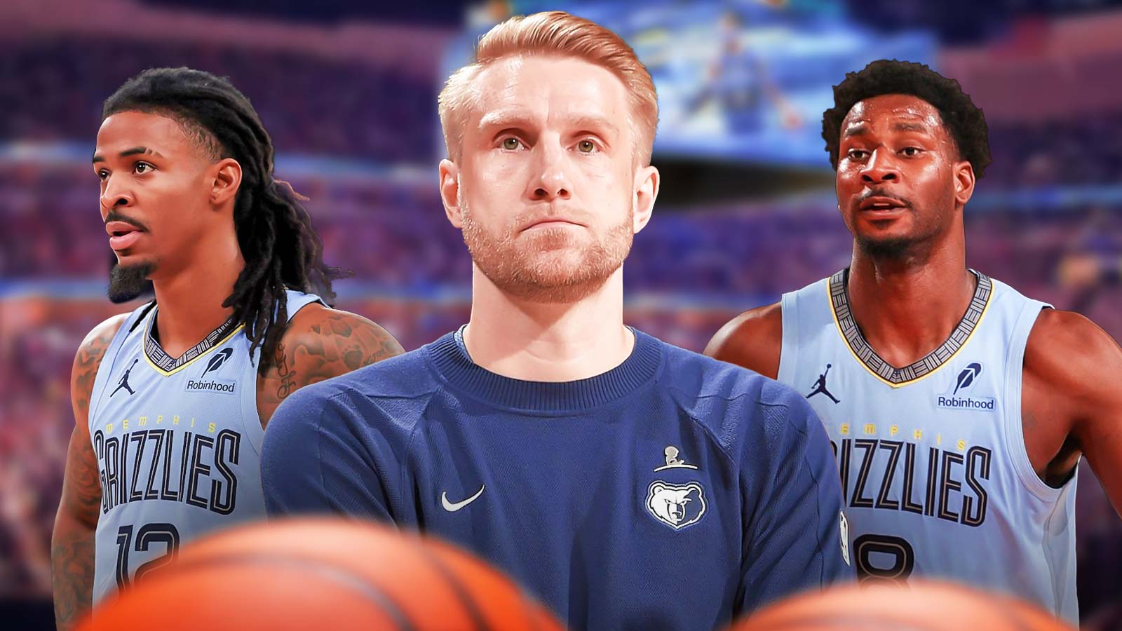 Ja Morant, Jaren Jackson Jr., Grizzlies coach Tuomas Iisalo
