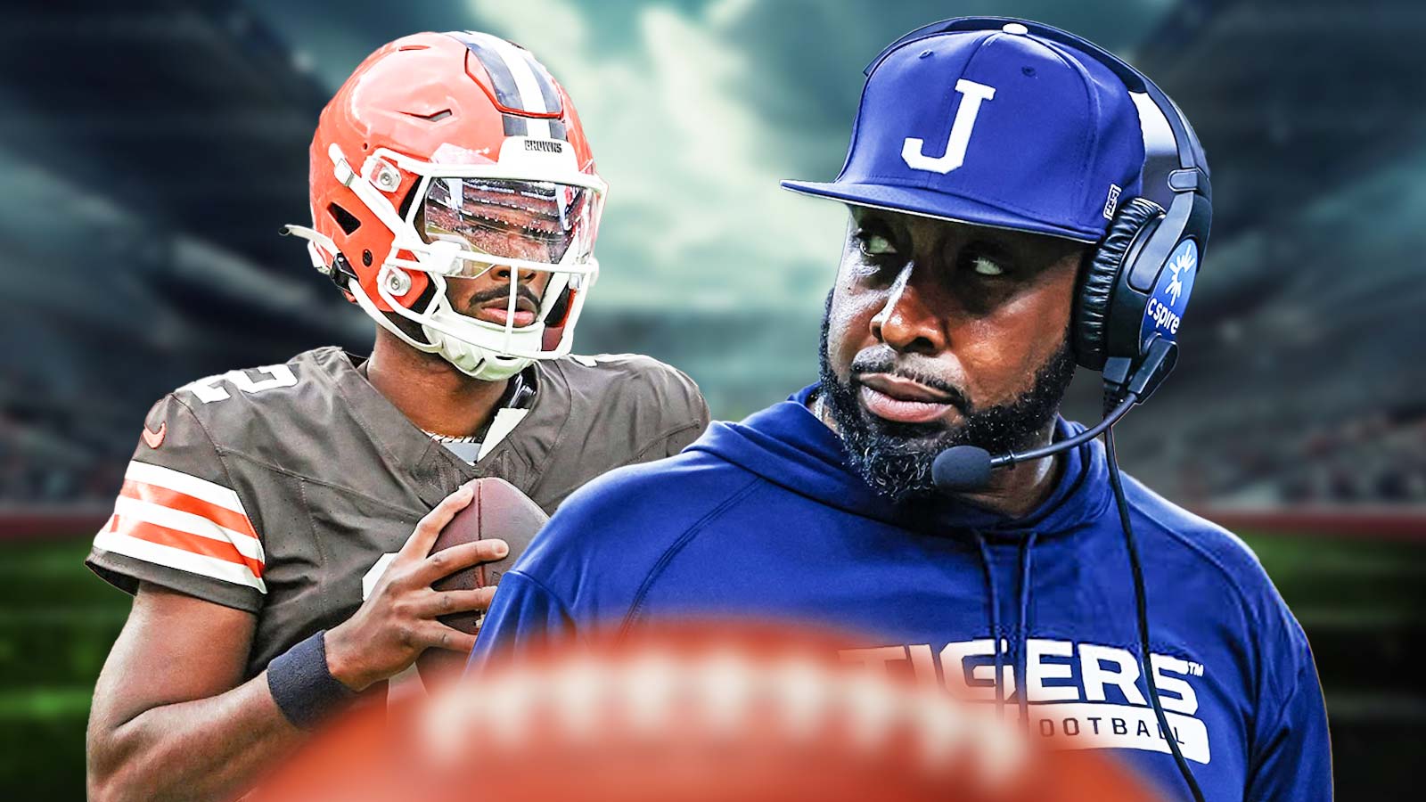 Jackson State head coach T.C. Taylor weighted in on Sheduer Sanders's debut as starter fot he Cleveland Browns.