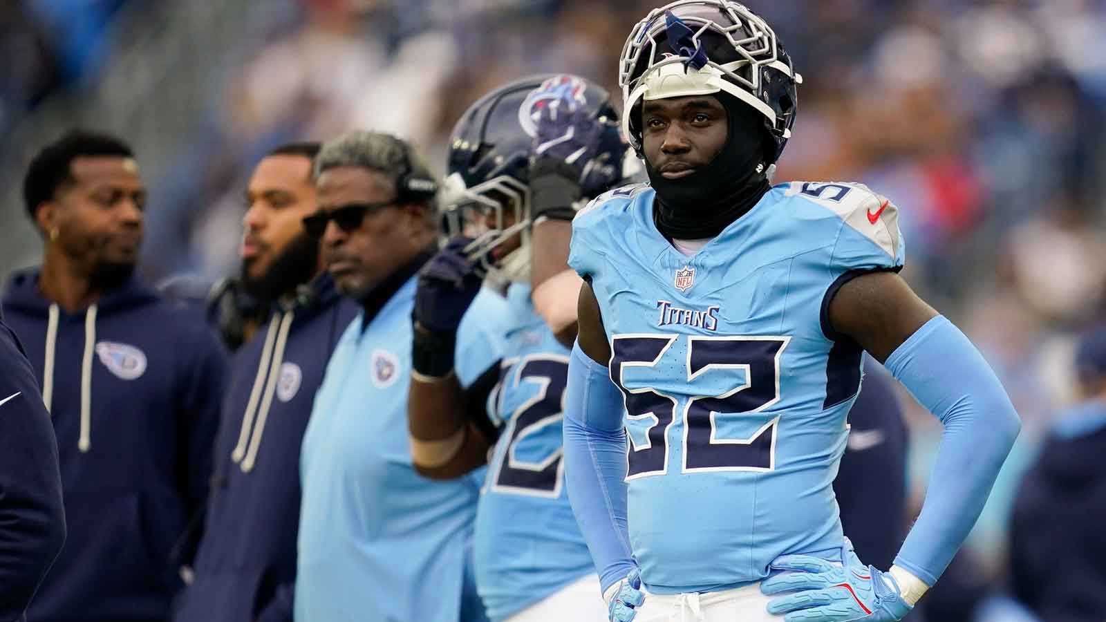 Titans add LB to injury report right before Jaguars clash