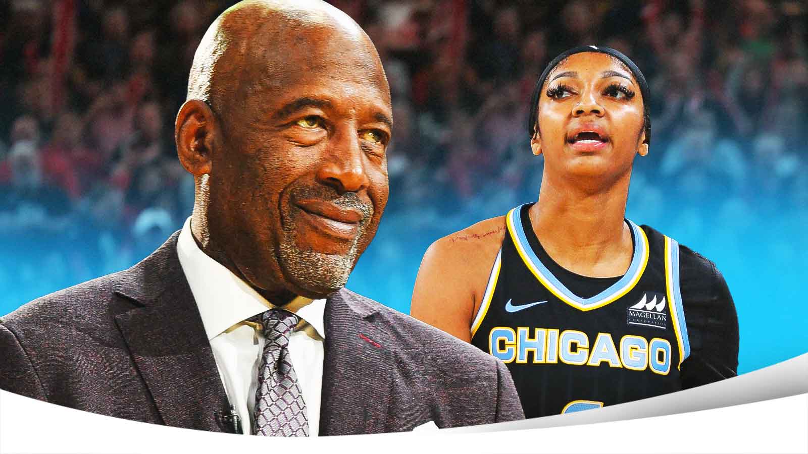 James Worthy share true feelings on Angel Reese comparison