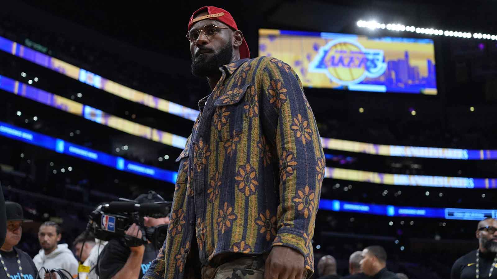 Lakers’ LeBron James drops ‘newborn baby’ admission ahead of imminent debut