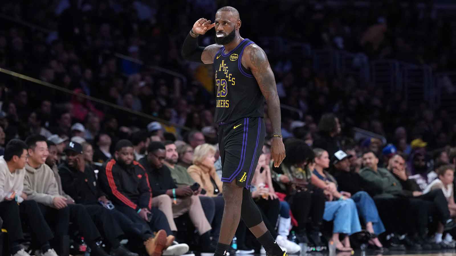 Lakers’ LeBron James gets 100% real on Shohei Ohtani’s 10-strikeout, 3-home run playoff game