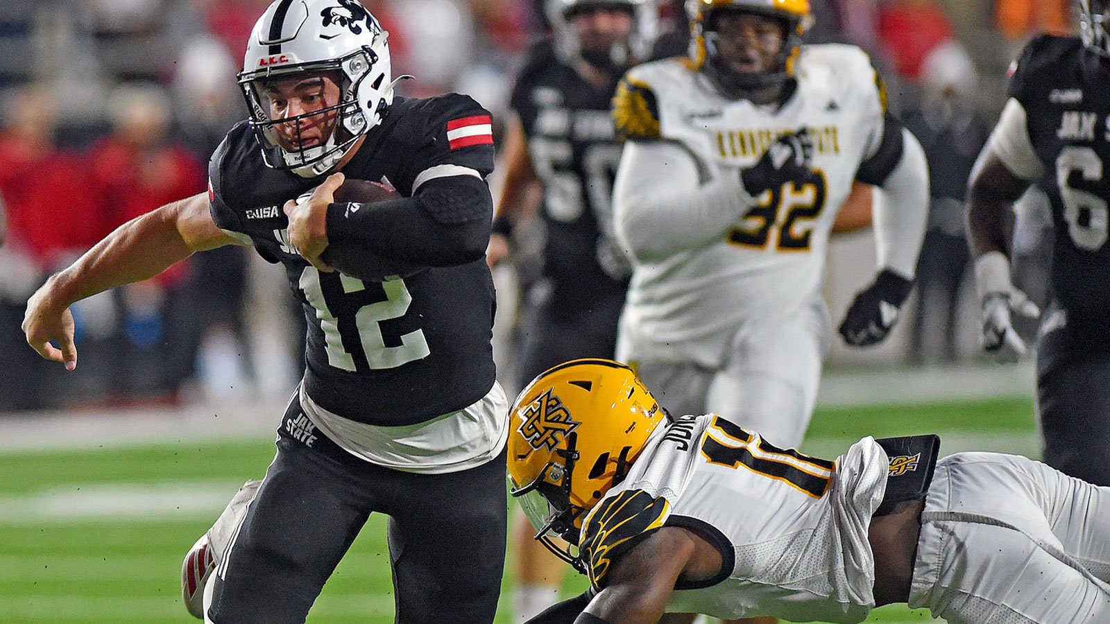 Texas Tech's Behren Morton looks on during warmups before a Big 12 Conference football game, Saturday, Nov. 15, 2025, at Jones AT&T Stadium.