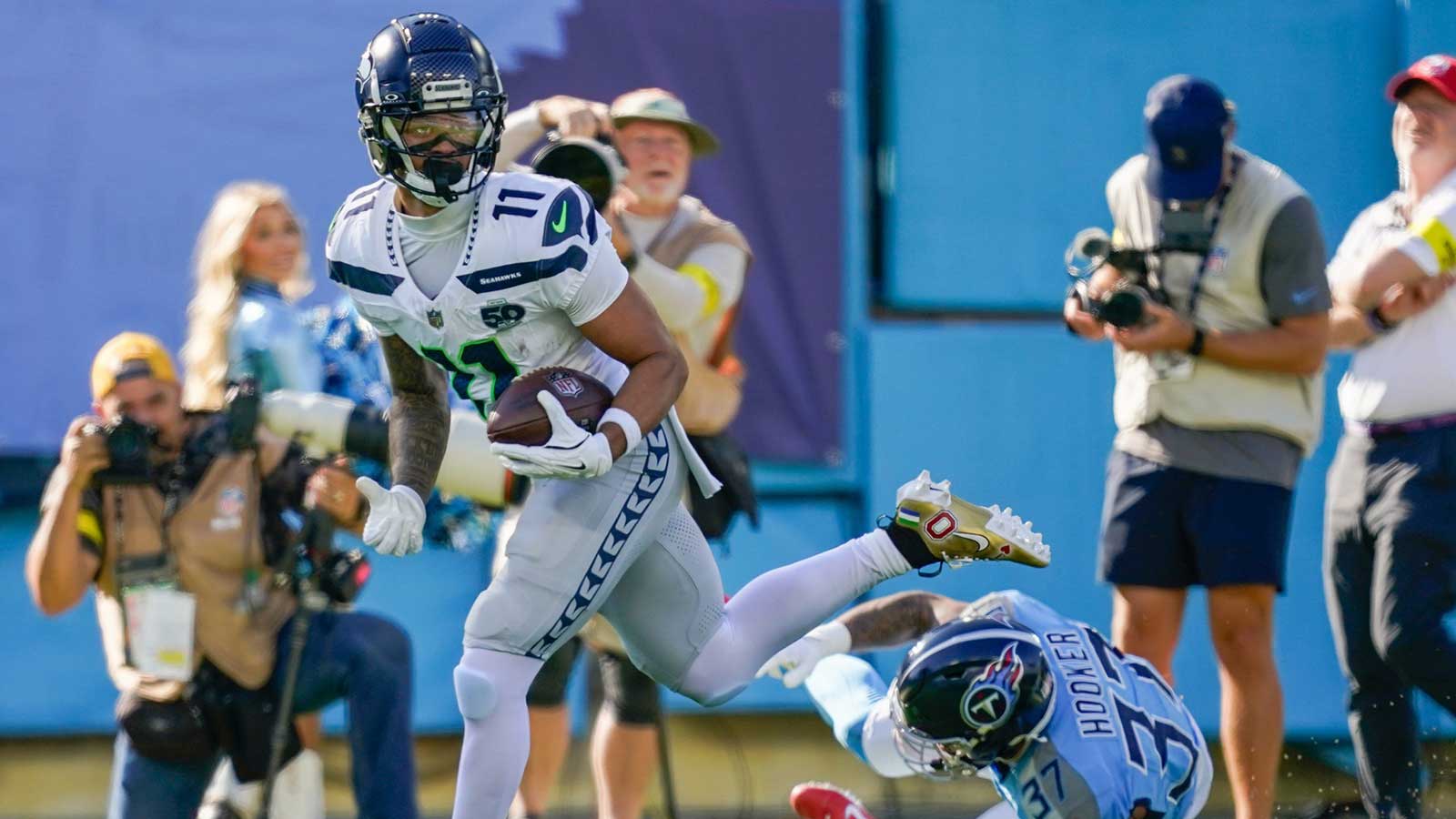 Seahawks WR Jaxon Smith-Njigba makes all kinds of history with latest explosion vs. Titans
