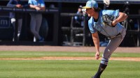 Tampa Bay Rays pitcher Joey Gerber throws a pitch against the New York Yankees during the fifth inning at George M. Steinbrenner Field.