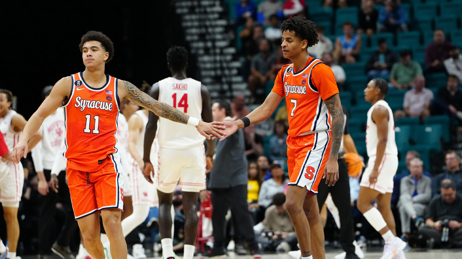 Syracuse freshman Kiyan Anthony has mother La La hyped after highlight vs. Houston