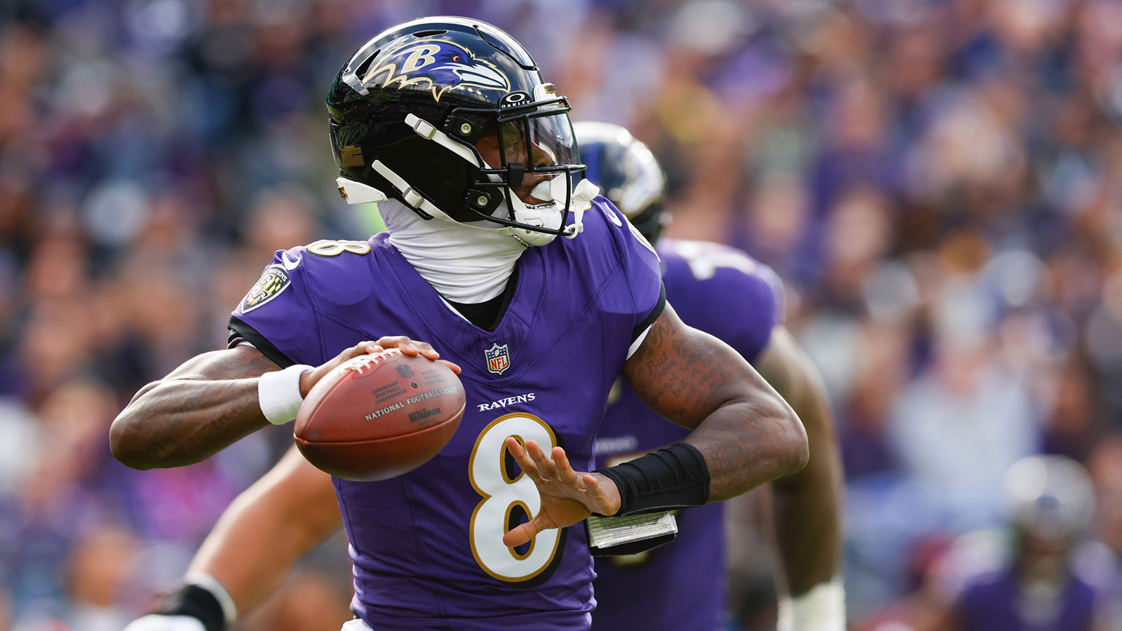 Ravens’ Lamar Jackson gives cryptic answer when pressed on laundry list of injuries