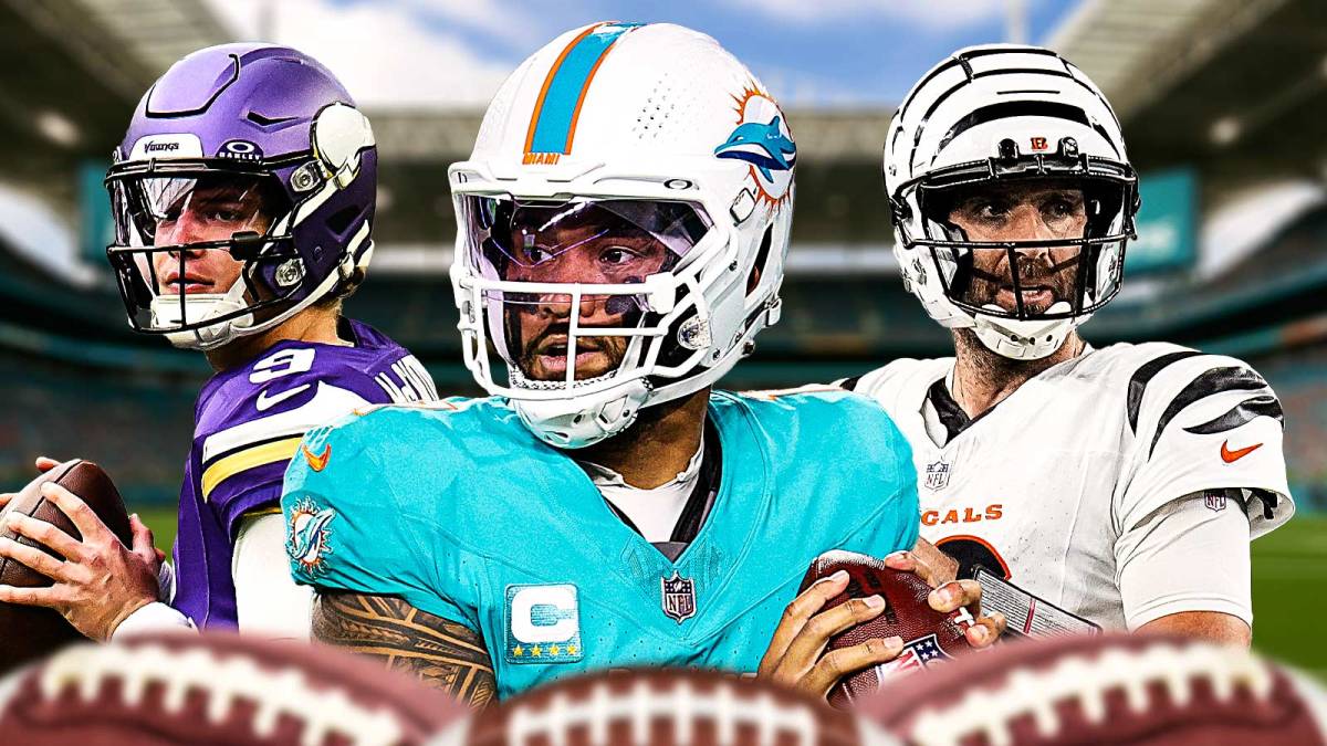 Fantasy football Dolphins QB Tua Tagovailoa, Vikings QB JJ McCarthy and Bengals QB Joe Flacco