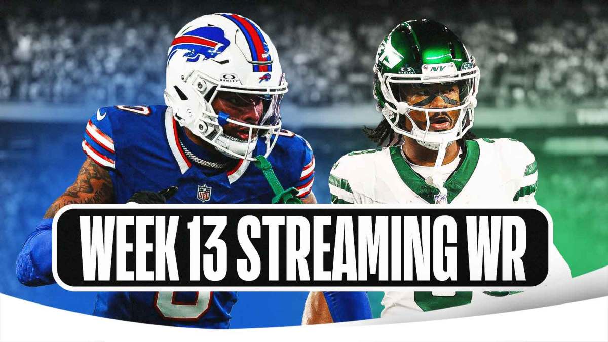 Fantasy football week 13 streaming WR, Week 13 WR, Fantasy Wide receivers