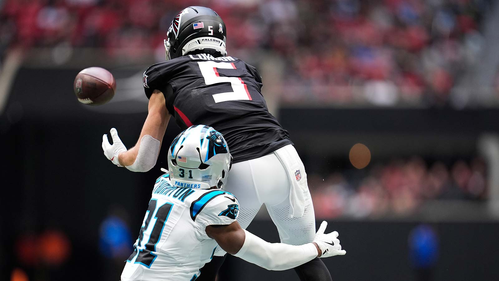 Falcons’ Drake London suffers knee injury in heartbreaking loss to Panthers