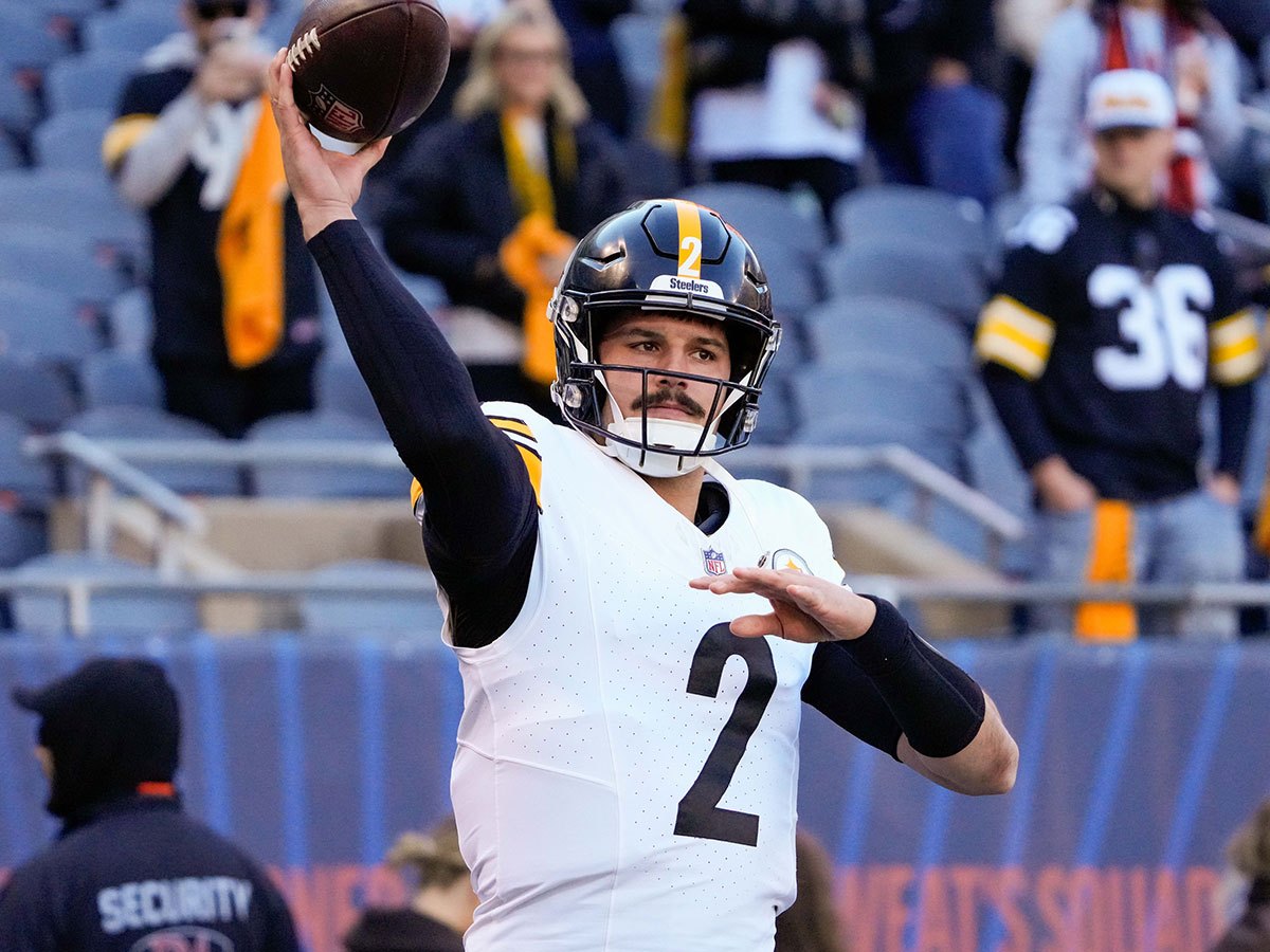 Steelers news: Mason Rudolph's first pass turns into bonkers Bears pick