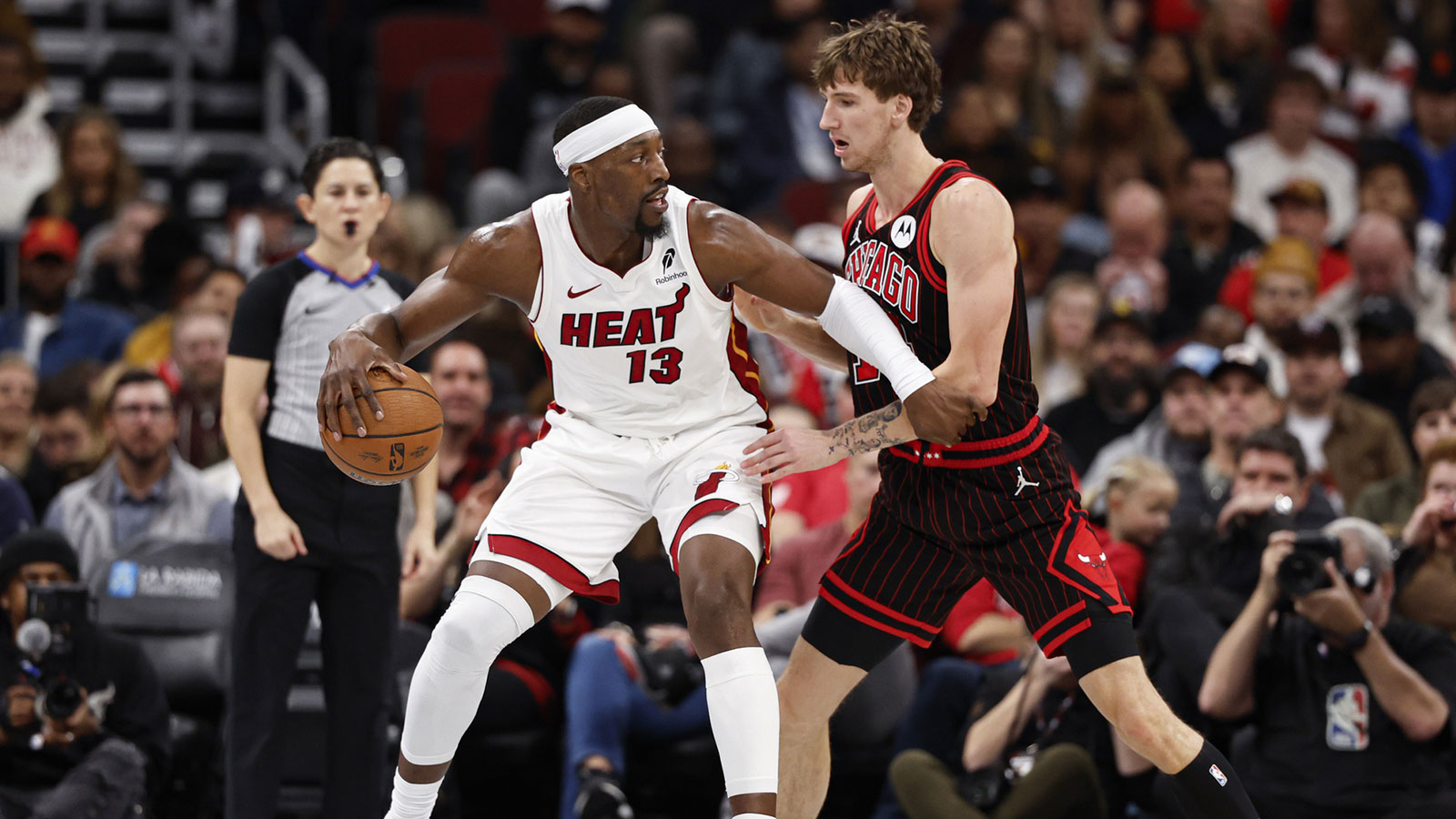 Matas Buzelis suffers injury scare in NBA Cup game vs. Heat