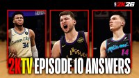 NBA 2K26 2KTV Episode 10 Answers