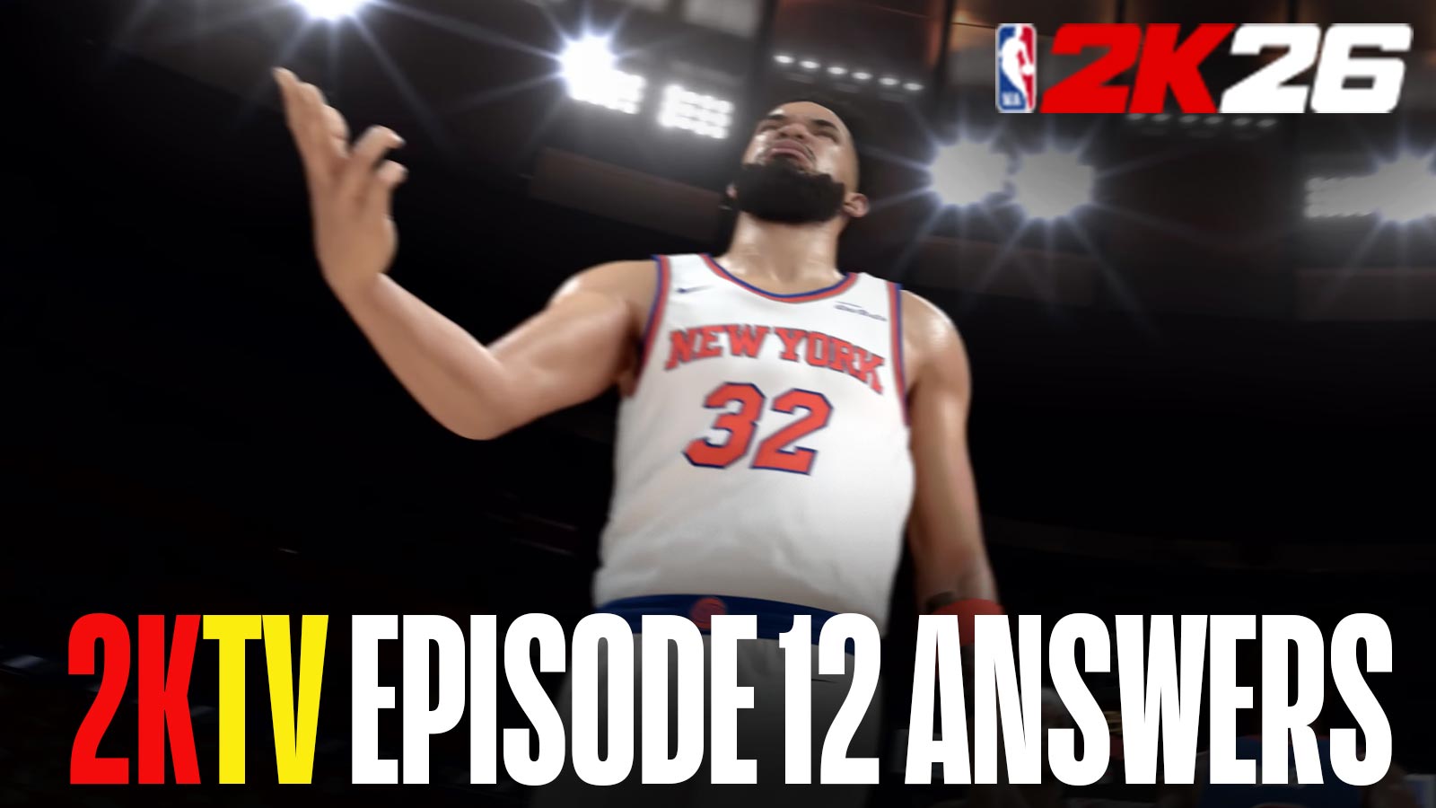 NBA 2K26 2KTV Episode 12 Answers