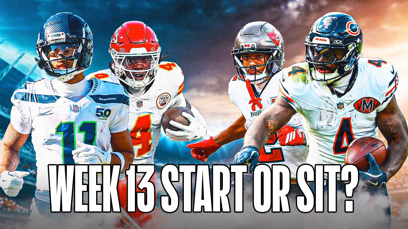 NFL Fantasy Football Week 13 2025 Start ‘Em Sit ‘Em: Wide Receiver
