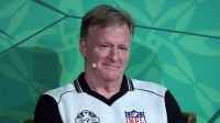 NFL commissioner Roger Goodell during NFL Live at Whelan's Pub.