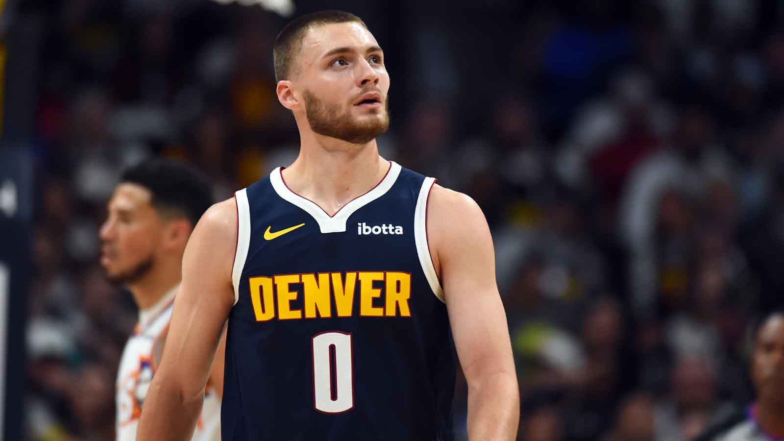 Nuggets’ Christian Braun leaves Clippers game with ankle injury