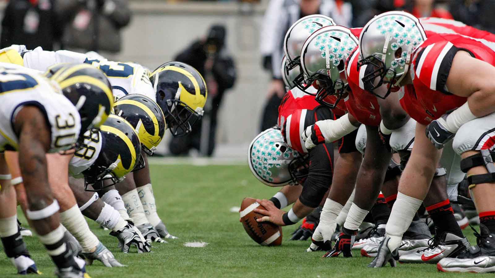 Ohio State Buckeyes against Michigan Wolverines at Ohio Stadium on November 24, 2012.