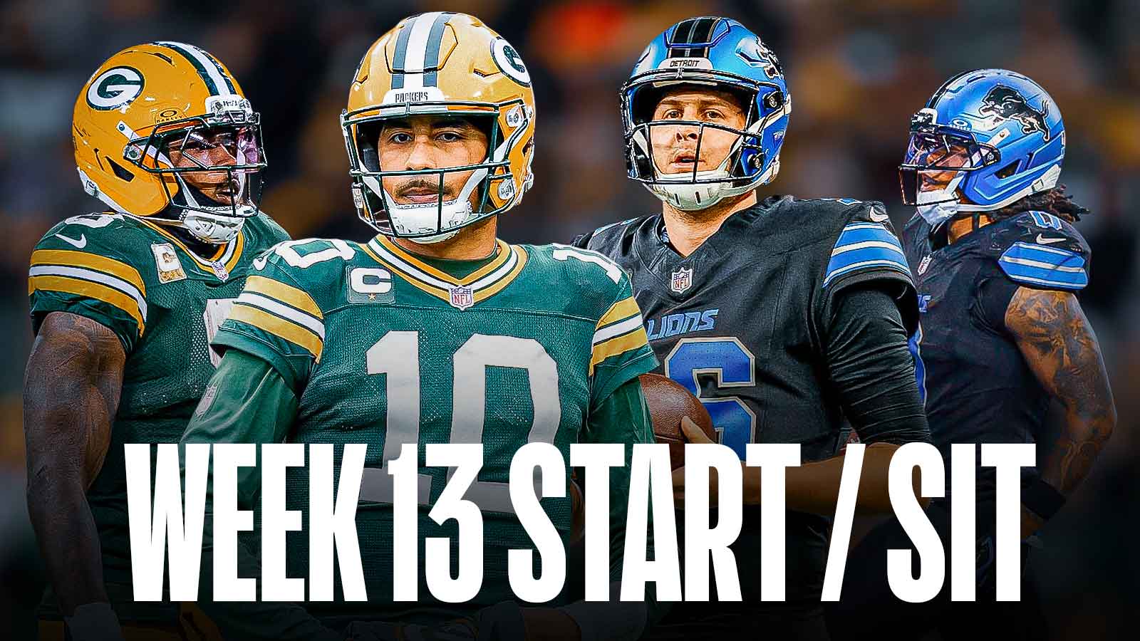 Packers-Lions Fantasy Football Week 13 Start ‘Em, Sit ‘Em