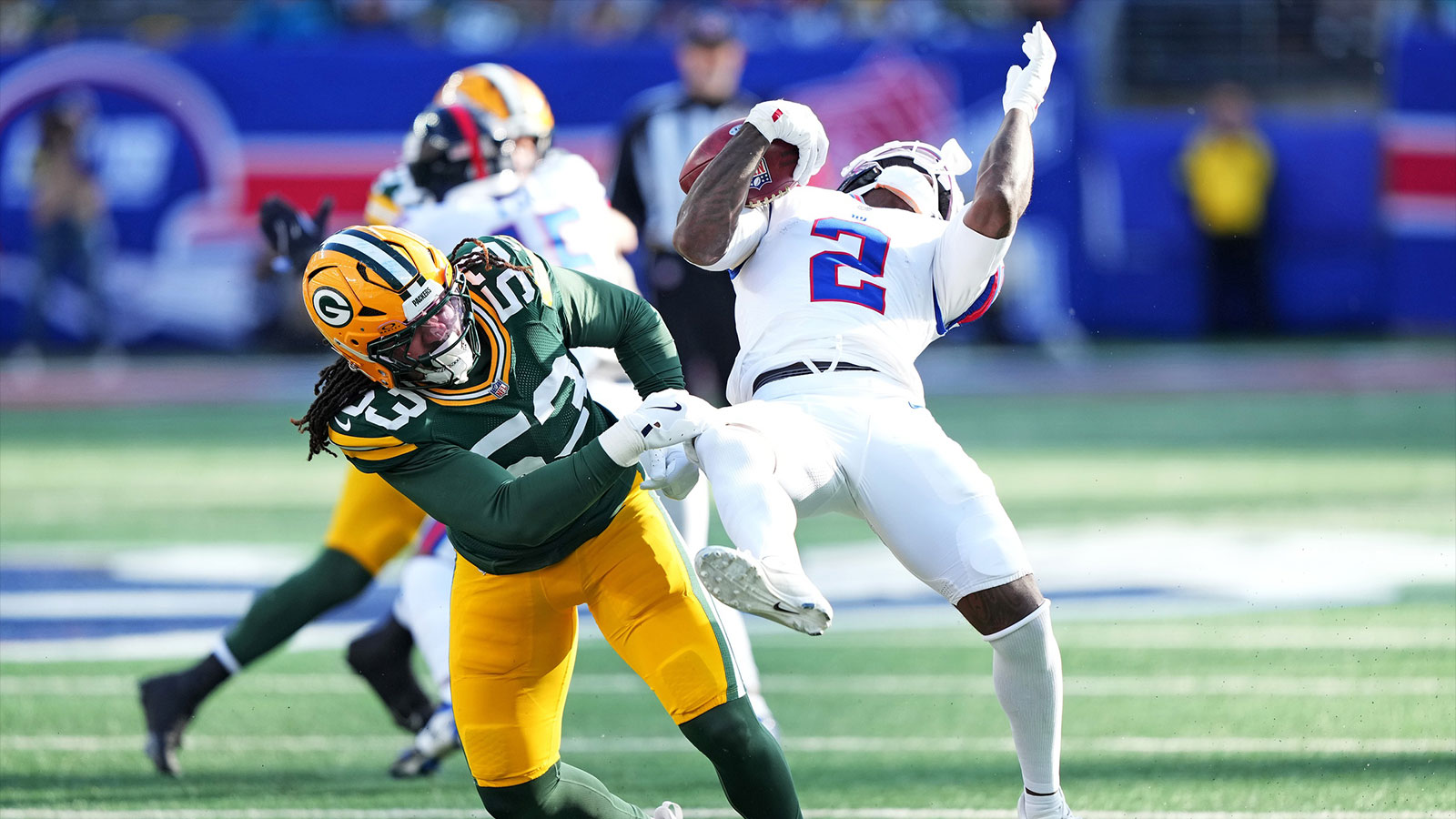 Packers just allowed a first this season to Jameis Winston’s Giants