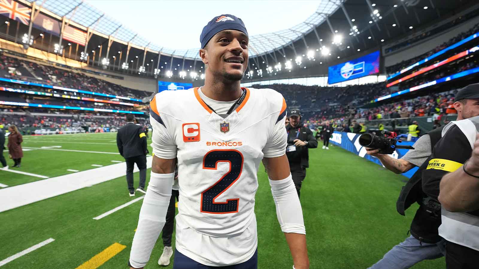 Patrick Surtain II returns to Broncos practice ahead of Commanders game