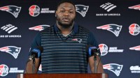 New England Patriots defensive tackle Milton Williams discusses his recent free agent addition to the Patriots with the media at Gillette Stadium.