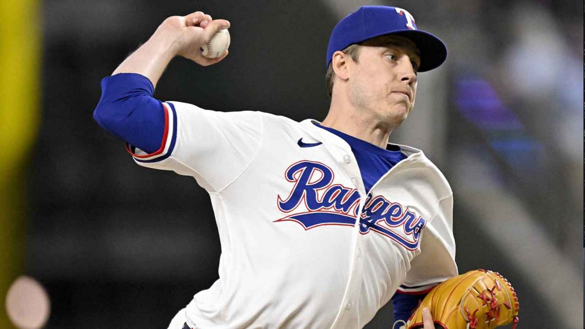 Texas Rangers relief pitcher Phil Maton (88) pitches against the Minnesota Twins during the ninth inning at Globe Life Field.