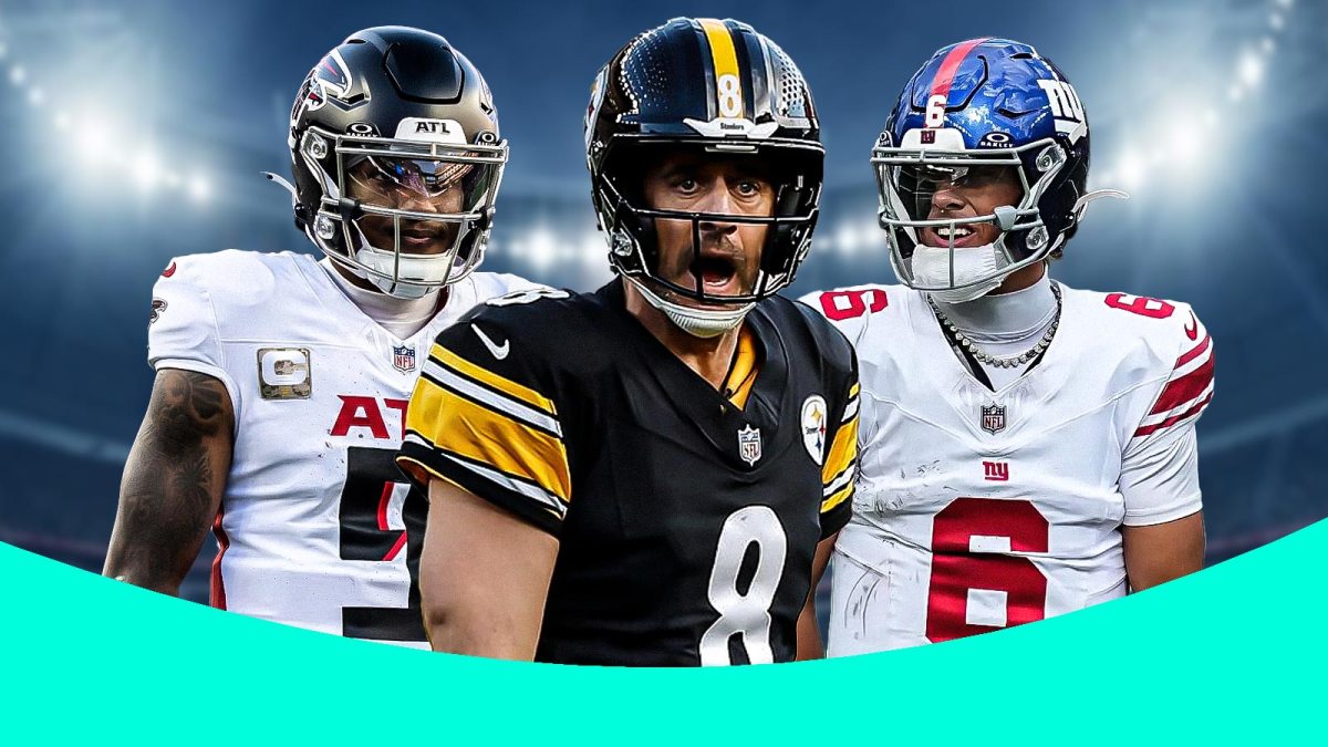 Fantasy football Steelers QB Aaron Rodgers, Falcons QB Michael Penix Jr, Giants QB Jaxson Dart