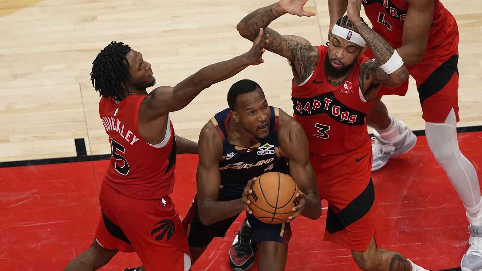 Raptors tie milestone after dominating Donovan Mitchell, Cavs