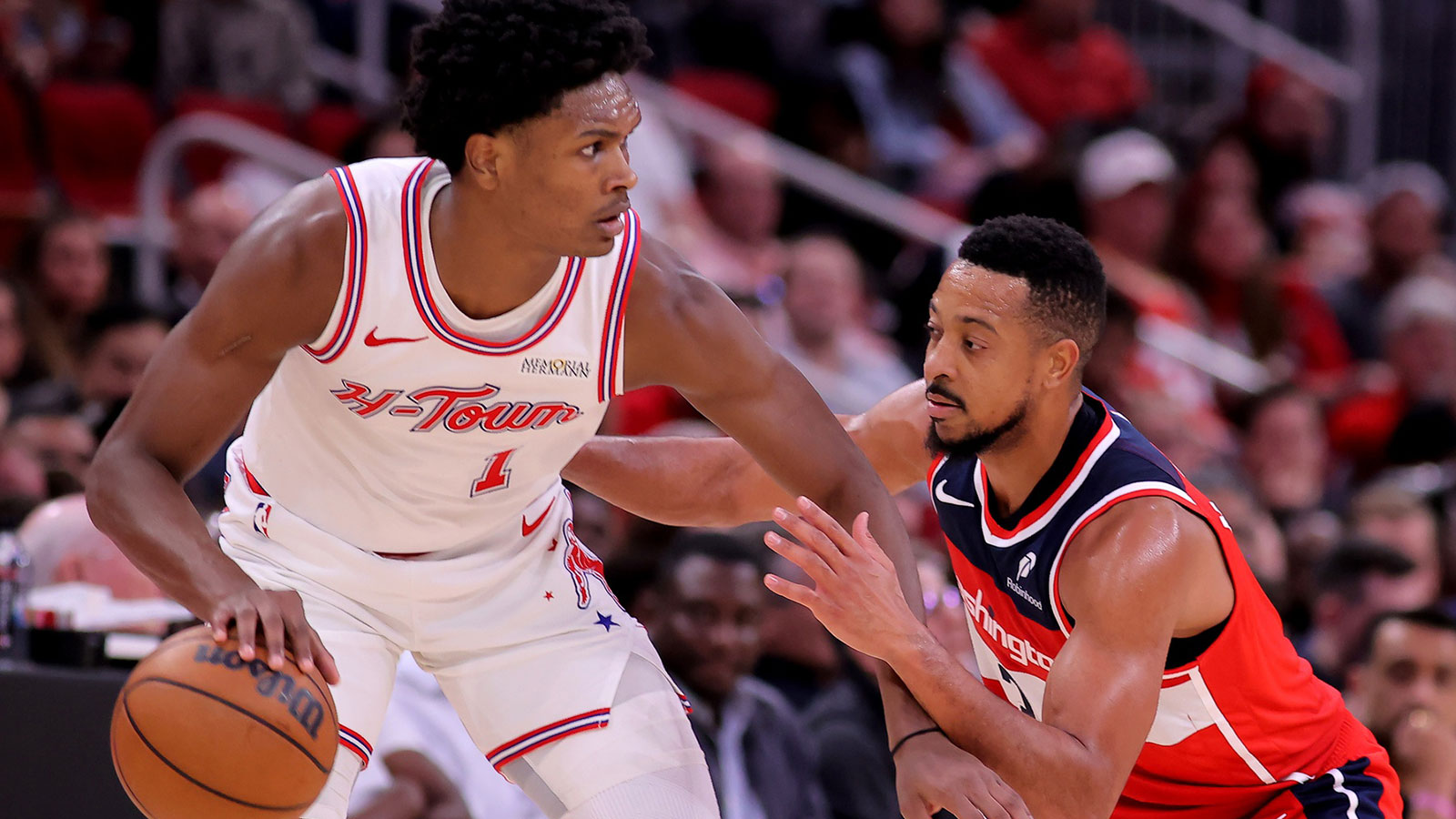 Why Rockets’ Amen Thompson told Reed Sheppard he’d ‘punch him in face’