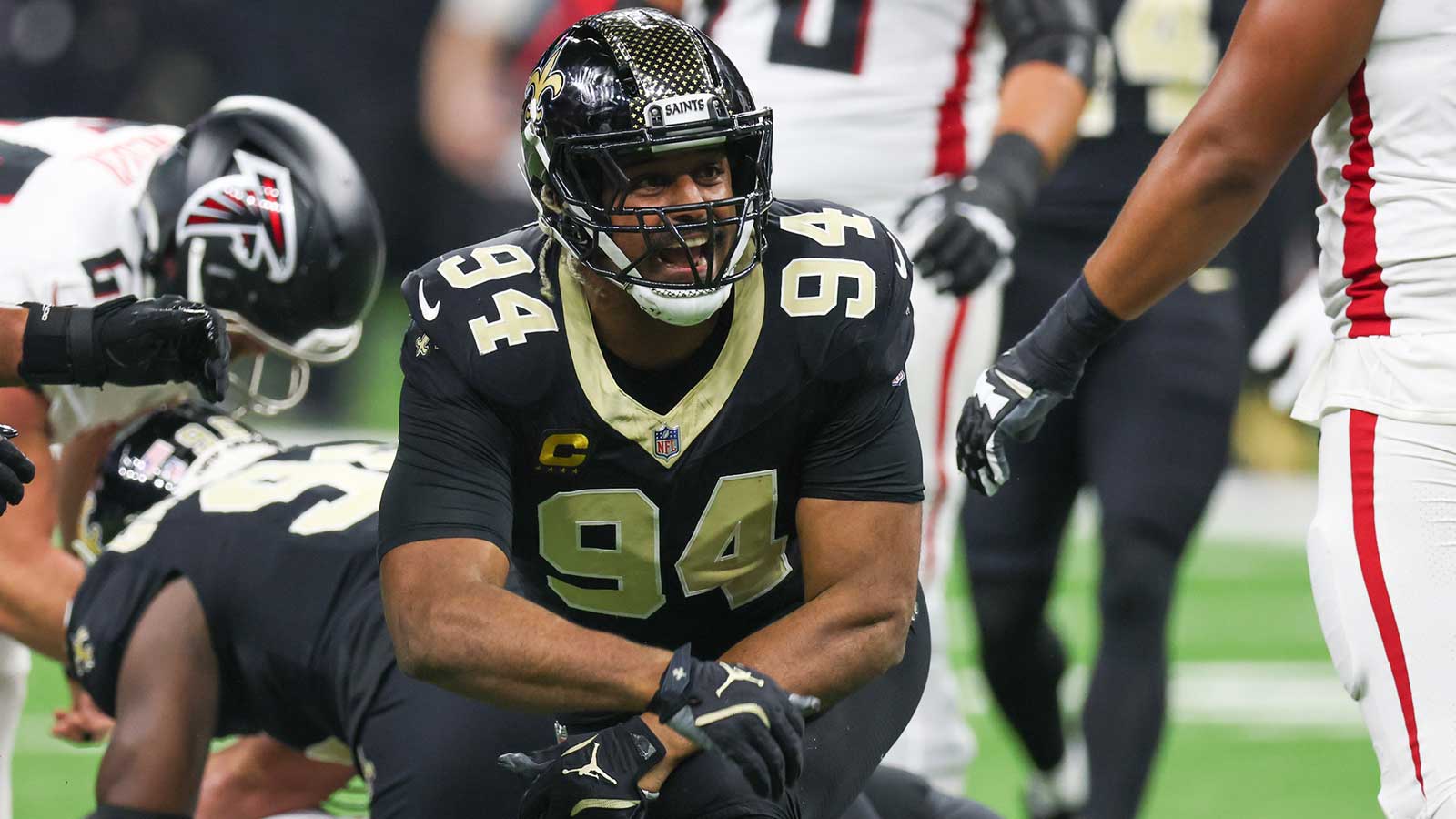 Cam Jordan passes Derrick Thomas on NFL’s all-time sacks list